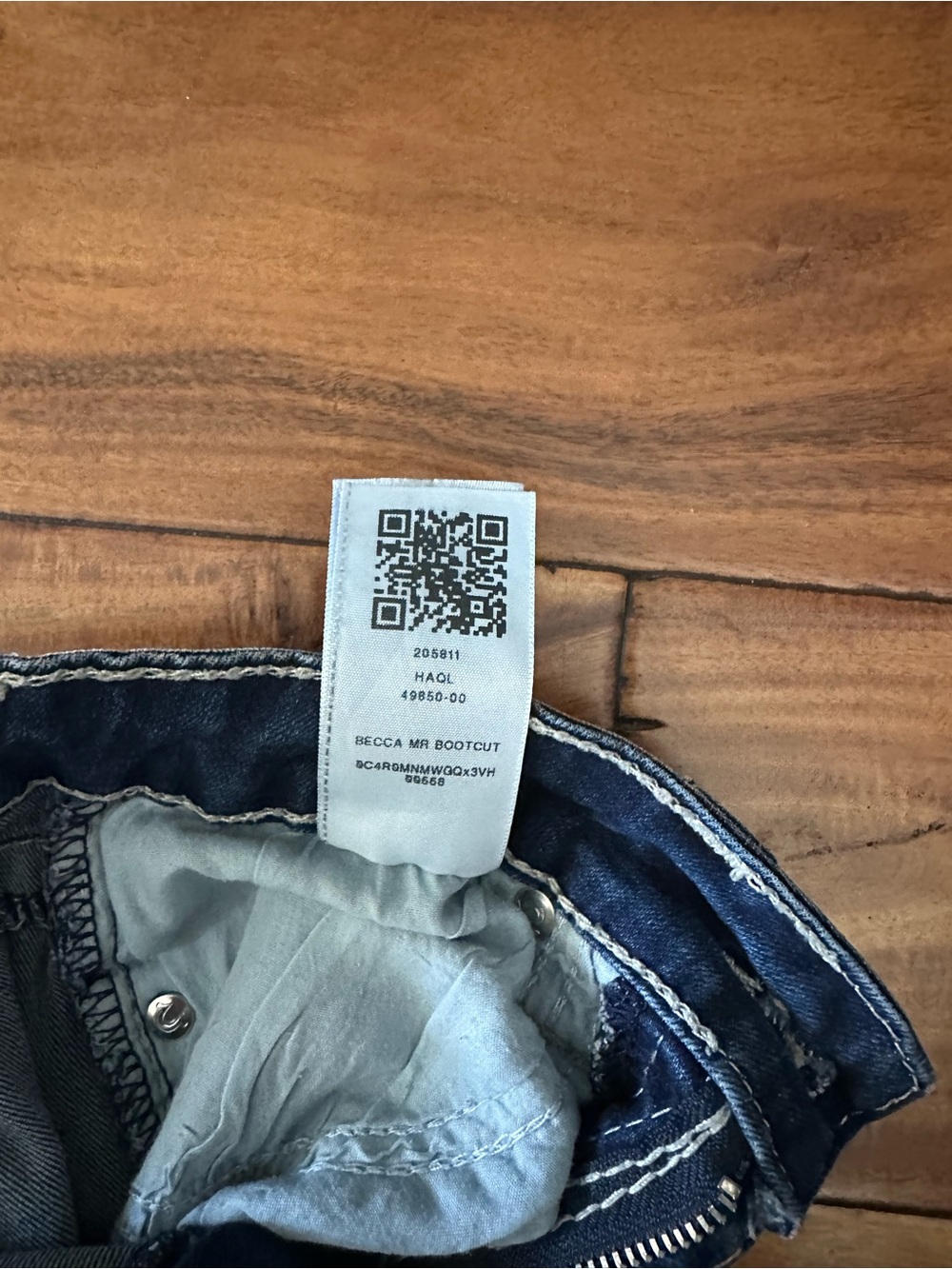 True Religion Becca Mid Rise Bootcut Jeans Size 24 Y2K Denim - Picture 4 of 8